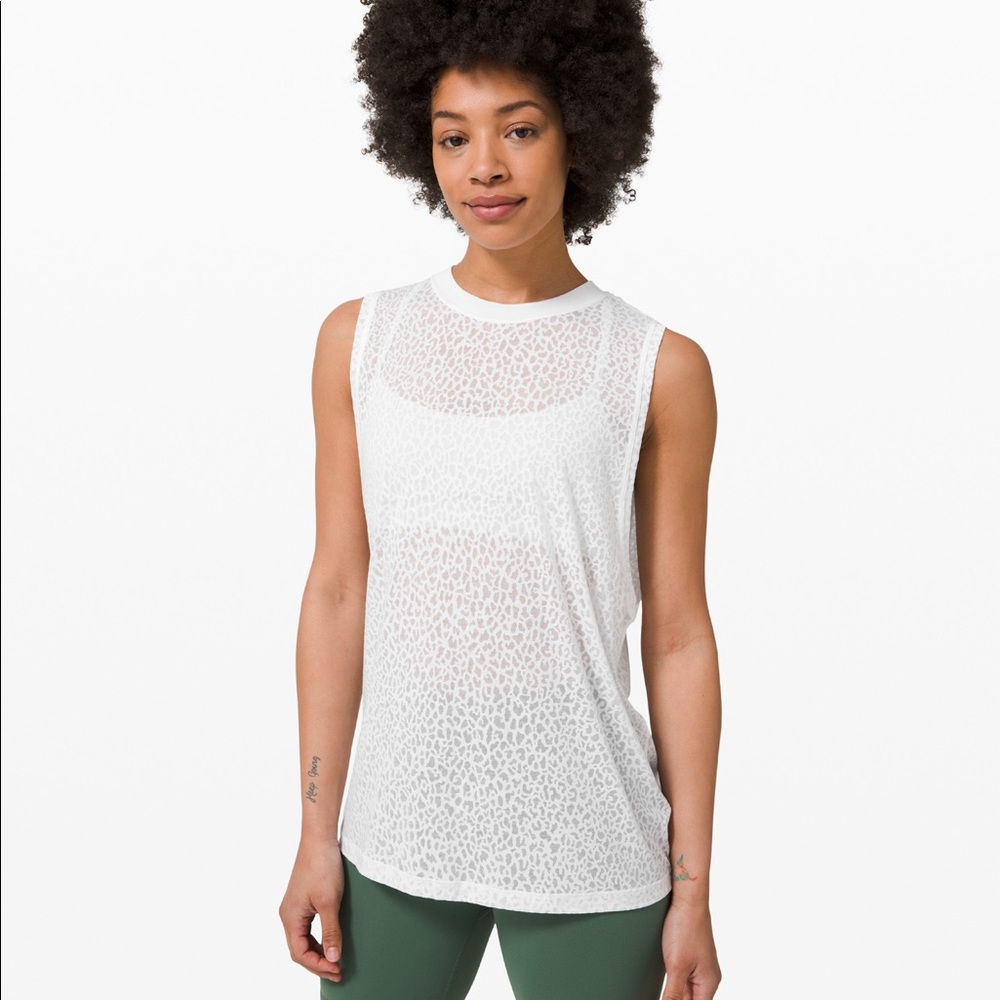 Lululemon All Yours Boyfriend Tank - Burnout